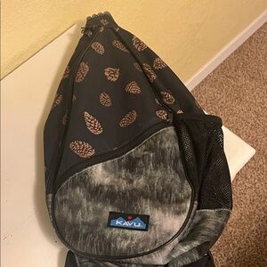 KAVU Pinecone Patterned Paxton Sling Bag